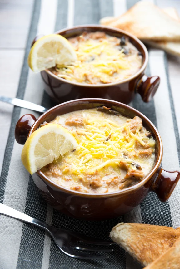 Hähnchen-Champignon-Auflauf